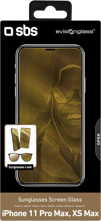 Produktbild SBS Bildschirmschutzfilm Sunglasses für iPhone 11 Pro Max/XS Max (1 Stück, Apple iPhone 11 Pro Max, Apple iPhone XS Max)