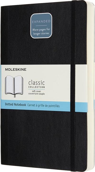Actual product image Moleskine Notebook classic (A5, Checked, Soft cover)