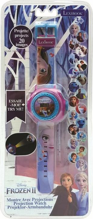 Actual product image Lexibook Disney Frozen - Digital Projection Watch (DMW050FZ) (English)