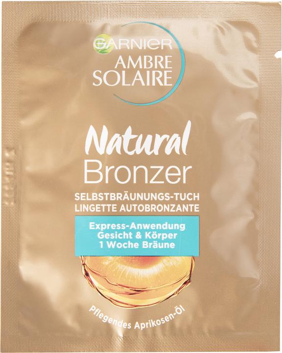 Produktbild Garnier Ambre Solaire Natural Bronzer (Selbstbräunungstuch, 5.60 ml)