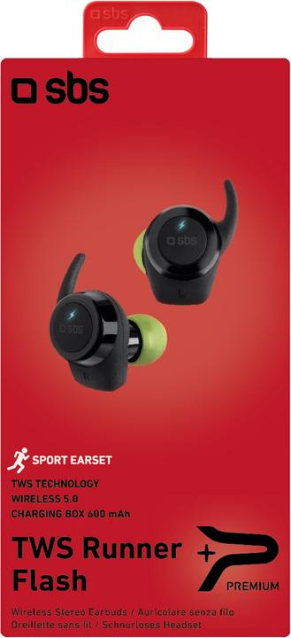 Actual product image SBS TWS Runner Flash wireless earphones (4 h, Wireless)
