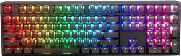 Actual product image Ducky One 3 Aura Black Gaming Keyboard, RGB LED - MX-Brown (DE, Cable)