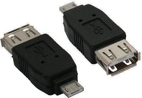 Actual product image InLine Micro-USB Adapter Micro-A male to USB-A female (USB 2.0)