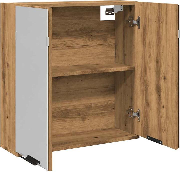 Produktbild VidaXL Bad-Spiegelschrank Artisan-Eiche 64x20x66,5 cm Holzwerkstoff
