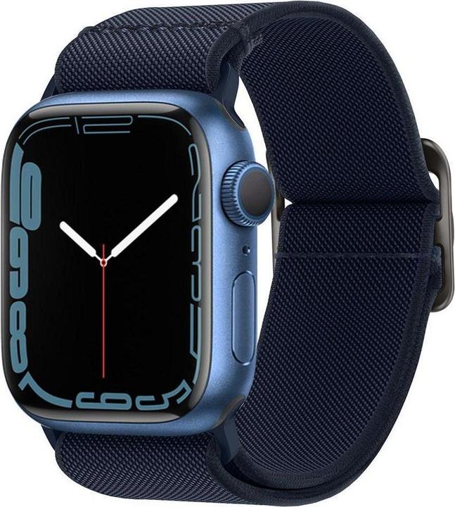 Produktbild Spigen Fit Lite Band für Apple Watch Series 42, 44, 45, 49 mm - navy (42 mm, 44 mm, 45 mm, 49 mm, Apple Watch Series 2, Apple Watch Series 3, Apple Watch Series 4, Apple Watch Series 5, Apple Watch Series 6, Apple Watch Series 7, Apple Watch SE, Apple Watch Ultra, Apple Watch Ultra 2)