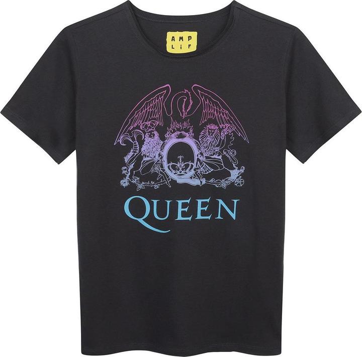 Amplified Adult Ombre Crest Queen TShirt