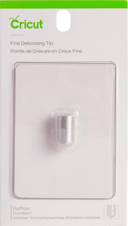 Actual product image Cricut Debossing tip