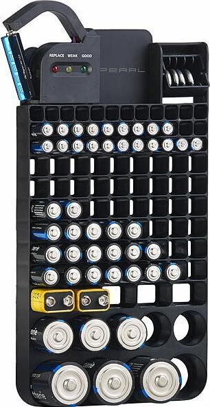 Image du produit Pearl Organiseur pour 110 piles avec testeur