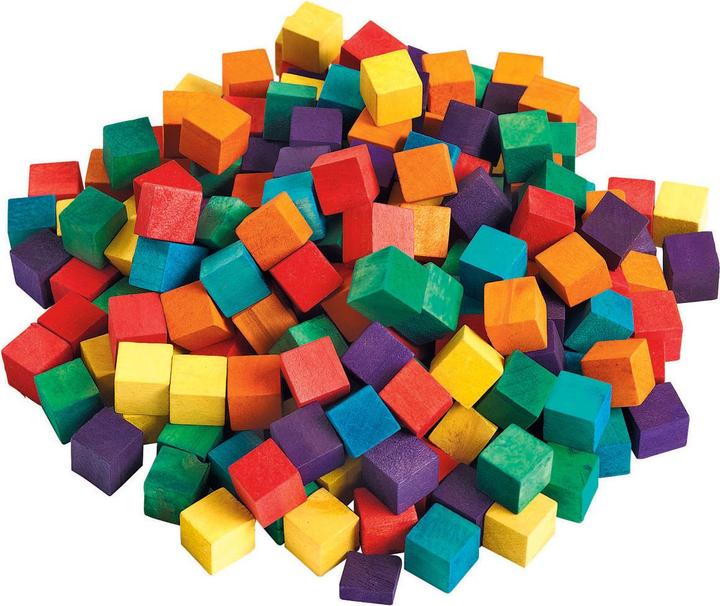 Immagine prodotto Colori - Blocchi cubici di legno colorati, 196°.