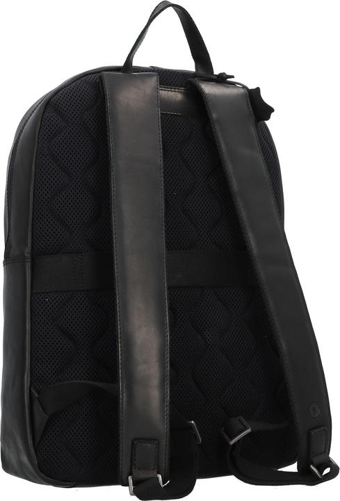 Produktbild Greenburry Pure Black Rucksack Leder 46 cm Laptopfach (13 l)