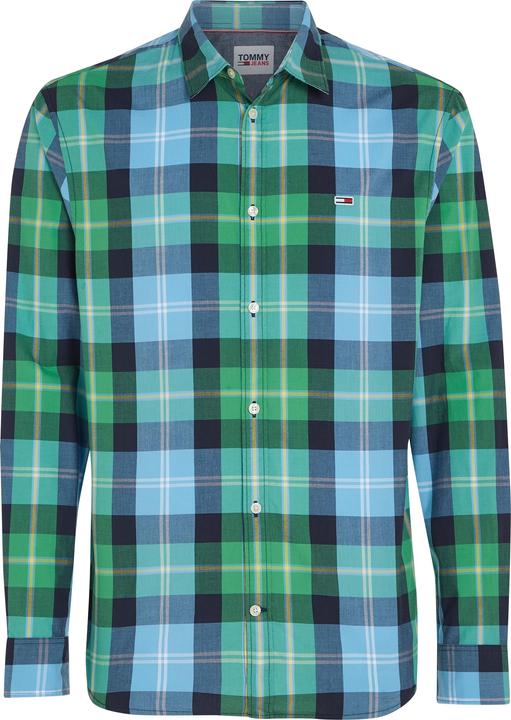 Image du produit Tommy Hilfiger chemise dÃ©contractÃ©e Ã carreaux verts (XL)