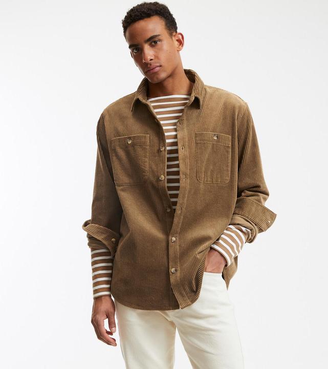 Image du produit La Redoute Collections Survêtement à manches longues en velours côtelé (M)