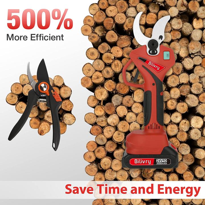 Actual product image Bilivry Battery pruning shears 24V