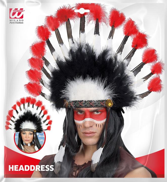 Produktbild Widmann Indianer Feder Kopfschmuck (One Size)