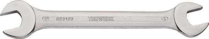 Produktbild Tecwerk Doppelmaulschlüssel 8 x 9 mm Länge 136 mm verchromt