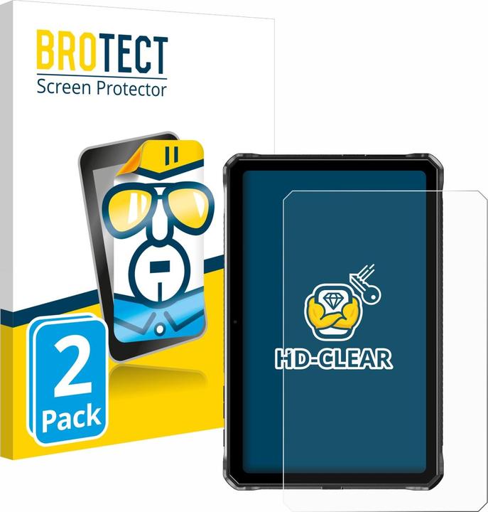 Actual product image BROTECT Screen Protector Clear (2 Piece, R20)