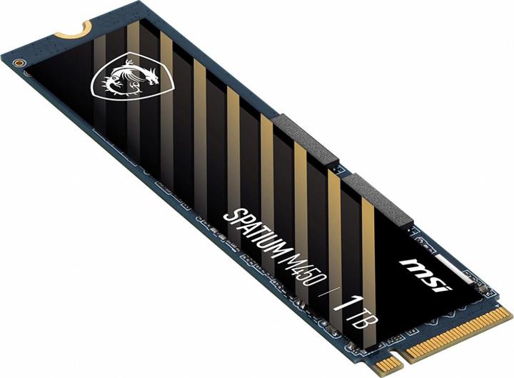 Produktbild MSI SPATIUM M450 PCIe 4.0 NVMe M.2 PCI Express 4.0 3D NAND (1000 GB, M.2 2280)
