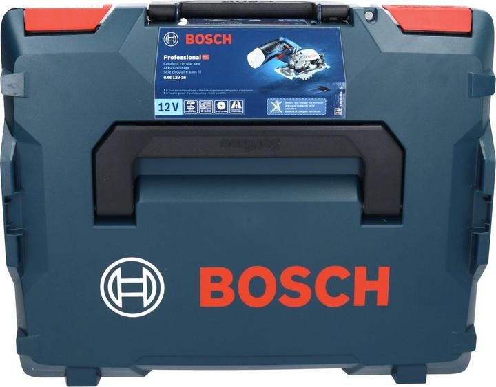 Produktbild Bosch Professional Bosch GKS 12V-26 Professional Akku HandkreissÃ¤ge 12 V 85 mm + 1x Akku 2,0 Ah + LadegerÃ¤t + L-Boxx