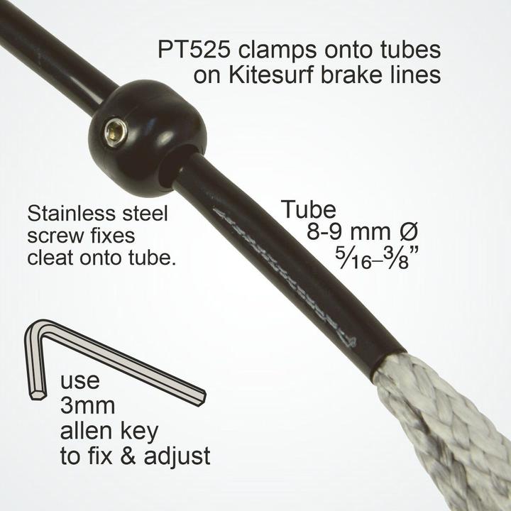 Produktbild Clamcleat Stopper Ball 8-9 mm noir