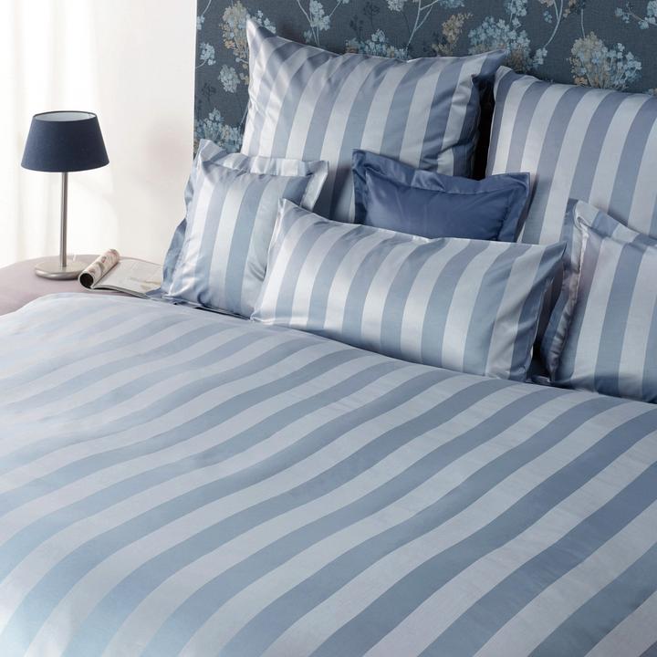 Image du produit Curt Bauer Linge de lit en damas Como ocean (Housse de couette, 135x200 cm (80x80 cm))