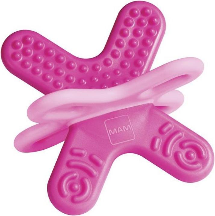 Actual product image MAM Beissringe & Zahnungshilfen Beissring Bite & Relax Phase 2 - Pink
