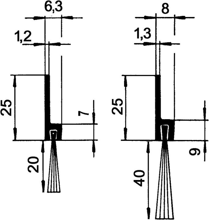 Actual product image OK-Line Bürstendichtungen