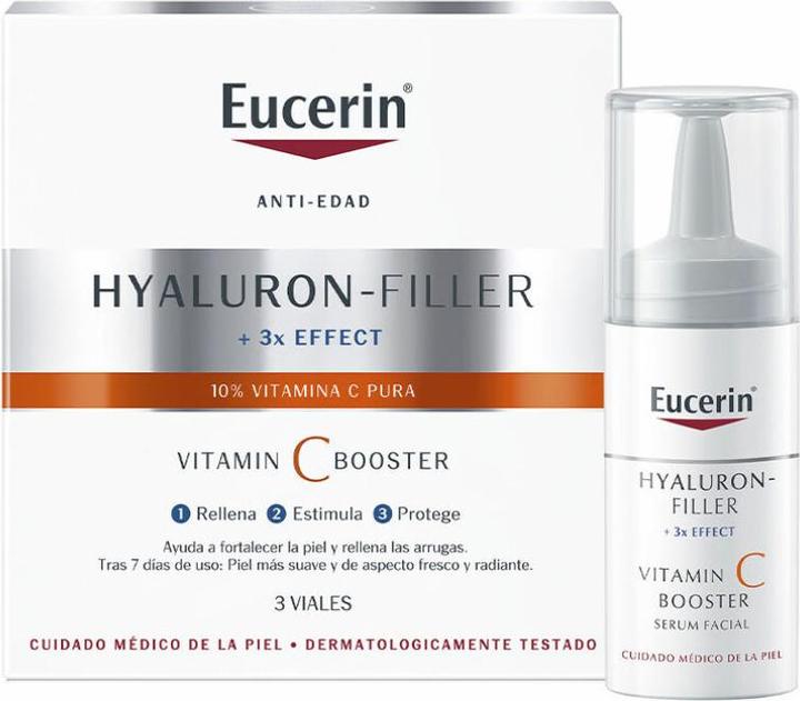 Produktbild Eucerin Hyaluron-Filler +3xEffect Vitamina C Booster 3x8ml (24 ml)