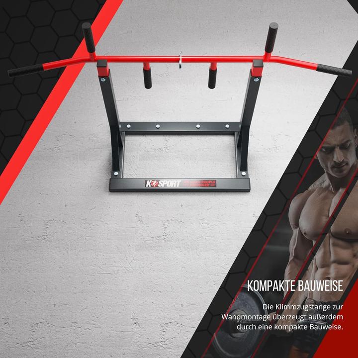 Immagine prodotto K-Sport Barra per trazioni con barra per trazioni, 3 impugnature