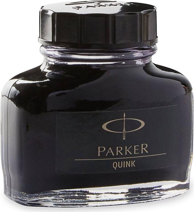 Immagine prodotto Parker Pen Flacone d'inchiostro Quink, contenuto: 57 ml, nero (Calamaio, Nero)