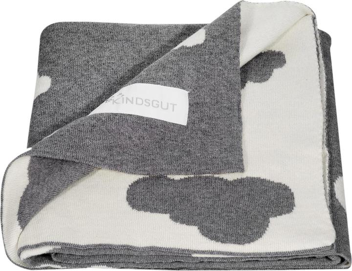 Image du produit Kindsgut Couverture douillette Nuages 80 x 100 cm (80 x 100 cm)