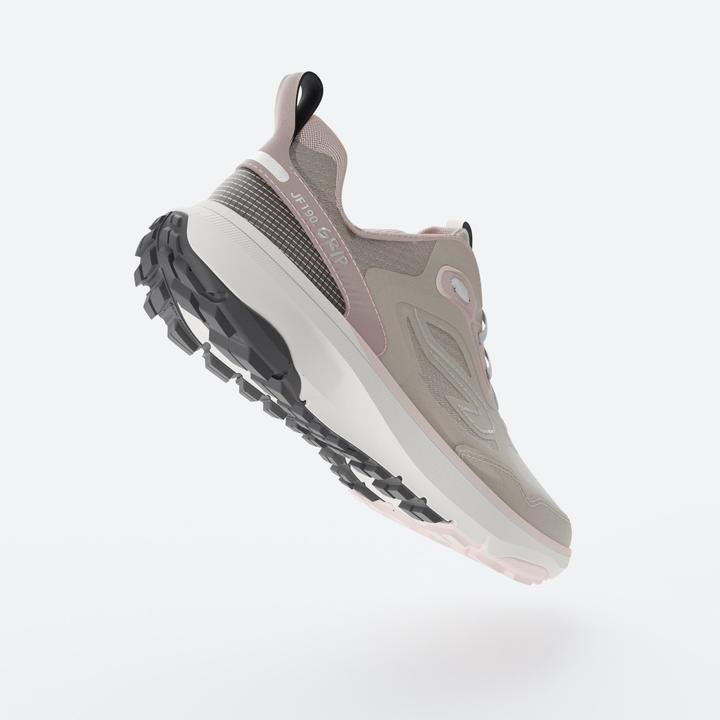 Actual product image Kalenji Laufschuhe Trailrunning Damen - JF 190 Grip beige/rosa (40)