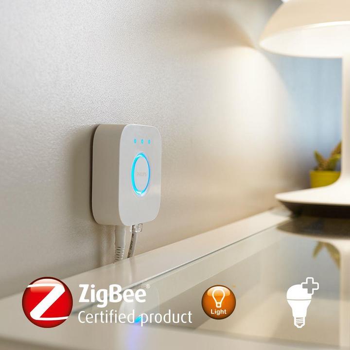 Produktbild Philips Farbton Weiss & Farbe Ambiance (E27, 10 W, 806 lm, 1 x, F)