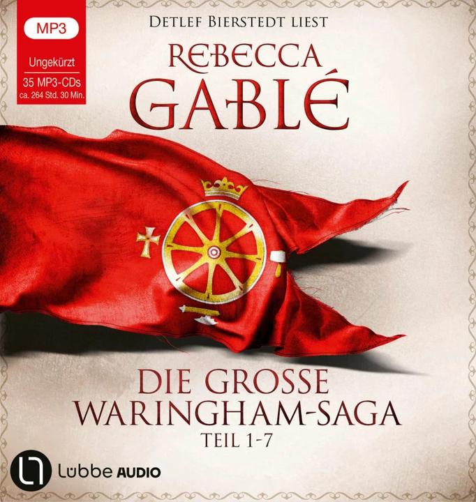Produktbild Die grosse Waringham-Saga - Teil 1-7 (Rebecca Gablé, Detlef Bierstedt, Deutsch)
