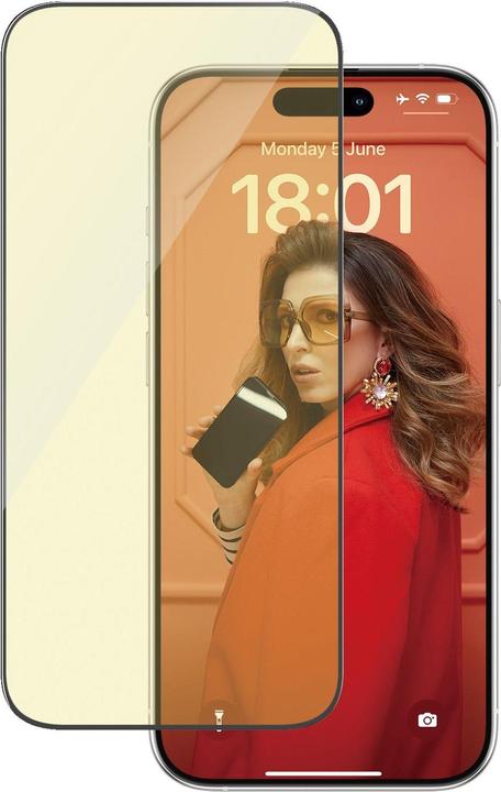 Actual product image PanzerGlass Eyecare Screen Protection Ultra-Wide Fit (1 Piece, Apple iPhone 15 Pro)