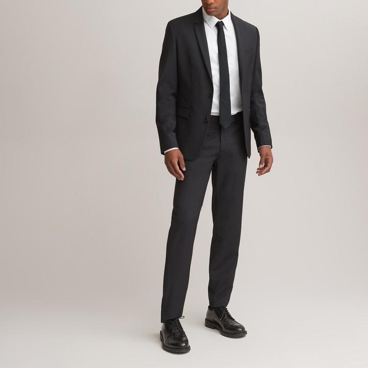 Actual product image La Redoute Collections Slim Fit Shirt with French Collar (XL)