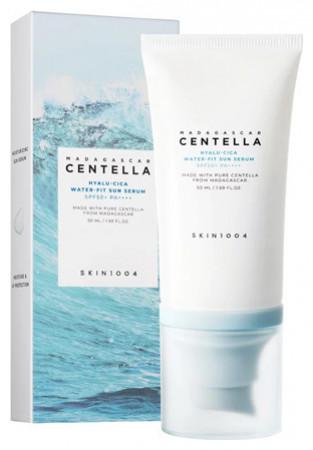 Actual product image Skin1004 Madagascar Centella Hyalu-Cica Water-Fit Sun Serum (Sun cream face, SPF 50+, 50 ml, 50 g)
