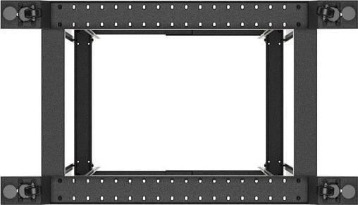 Actual product image Lanberg Open rack 42U black (10.87 RU, 19 inch rack)