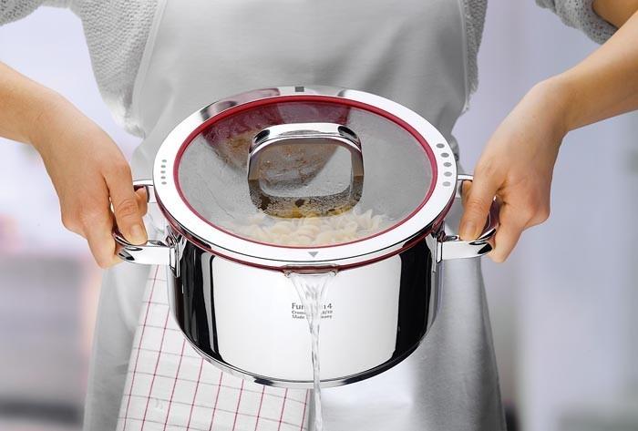 Actual product image WMF Roasting pot Function4 (20 cm, Casserole + Stewpot, Stainless steel)