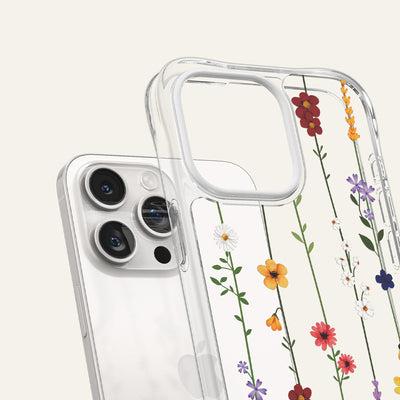 Actual product image Cyrill Cecile iPhone 15 Pro Max 6.7" flower garden ACS06625 (Apple iPhone 15 Pro Max)