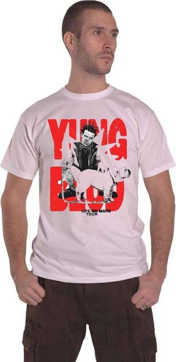 Universal Textiles Unisex Adult Life On Mars Tour T-Shirt