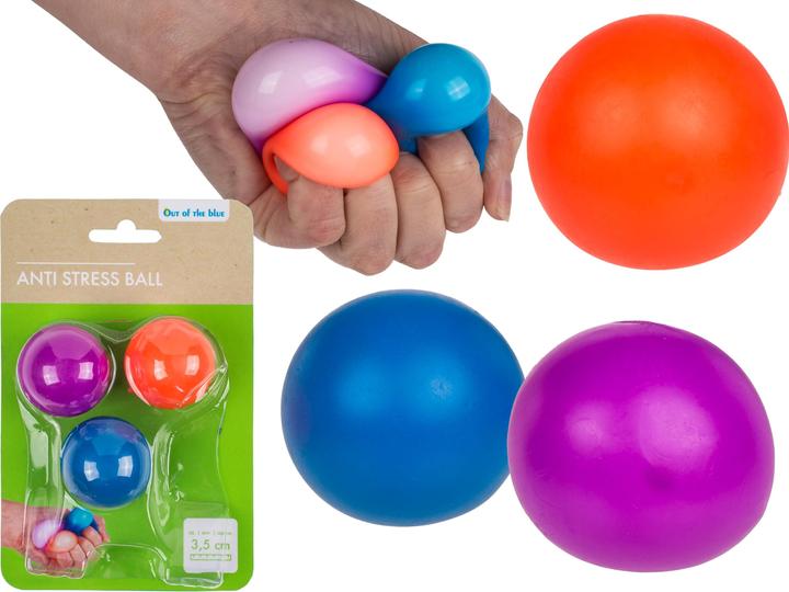 Out of the blue Set di 3 palline antistress