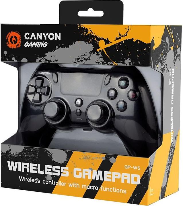Productafbeelding Canyon Gamepad GP-W5 draadloos PS4 (PS4)