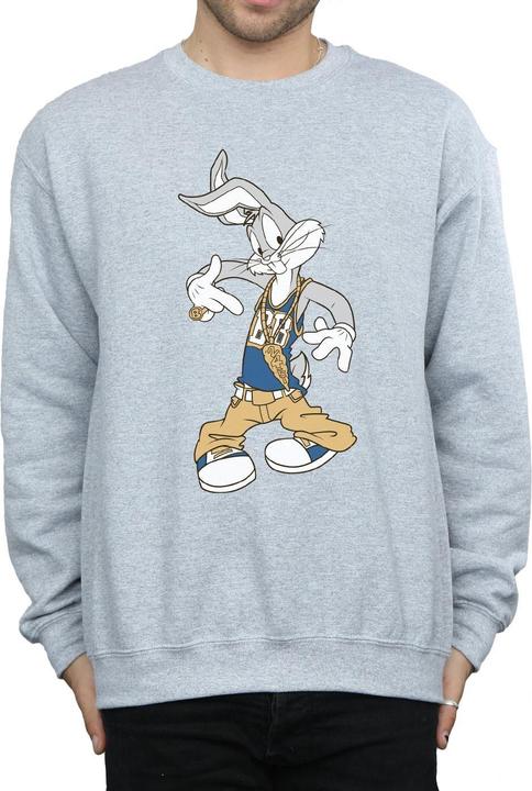 Immagine prodotto Looney Tunes Felpa Uomo Rapper Bugs Bunny (S)