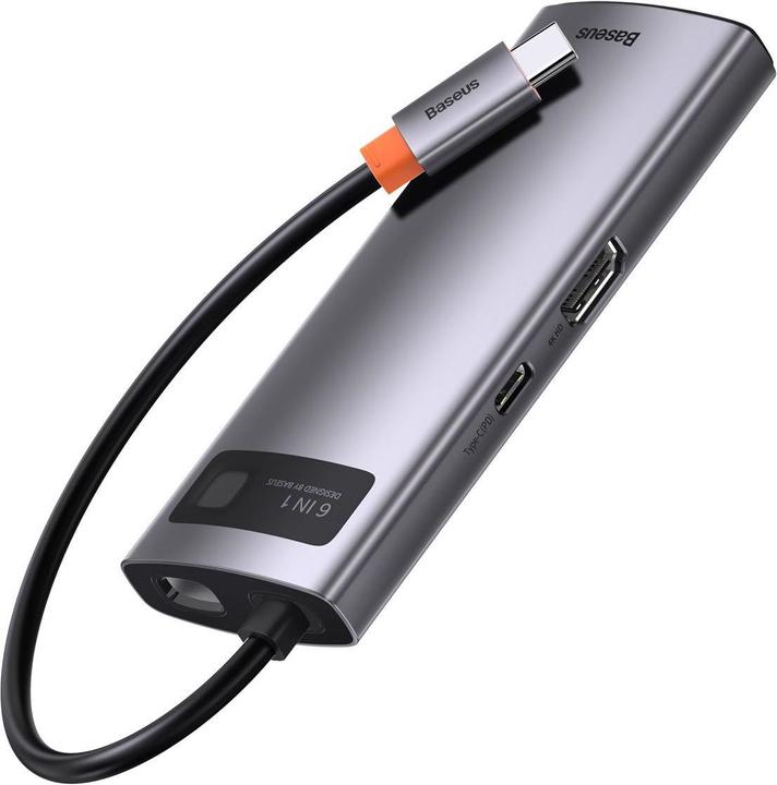 Produktbild Baseus Metal Gleam (USB-C, 6 Ports)