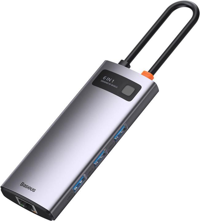 Produktbild Baseus Metal Gleam (USB-C, 6 Ports)