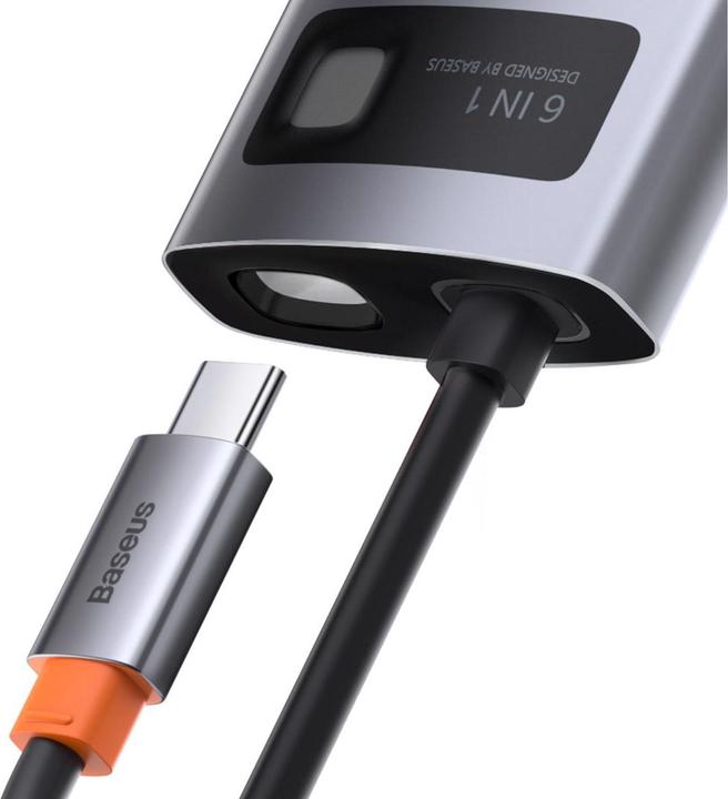 Produktbild Baseus Metal Gleam (USB-C, 6 Ports)