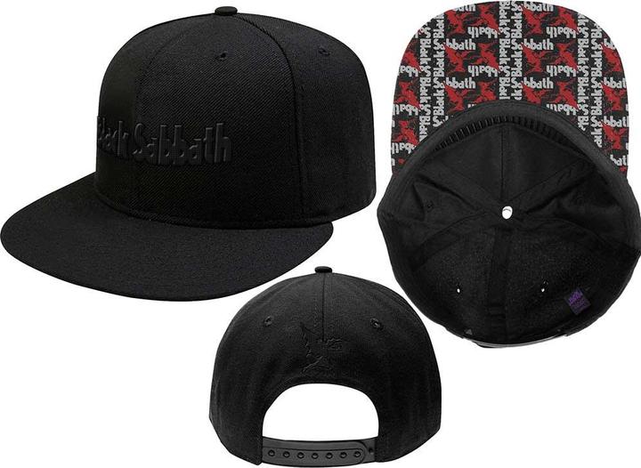 Produktbild Black Sabbath BL Sabbath Logo & Demon Snapback Cap