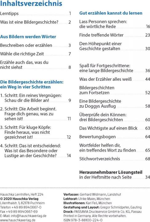 Actual product image Bildergeschichte. Aufsatz 4.-5. Klasse (German, Karl Feil, Gerhard Widmann, 2021)