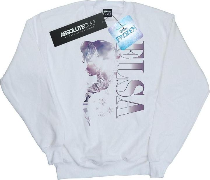 Actual product image Disney Womens/Ladies Frozen Ice Kingdom Silhouette Sweatshirt (XL)