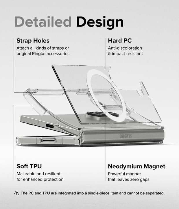 Produktbild Ringke Case for Galaxy Z Fold 6 FUSION MAGNETIC CLEAR (Samsung Galaxy Z Fold6)